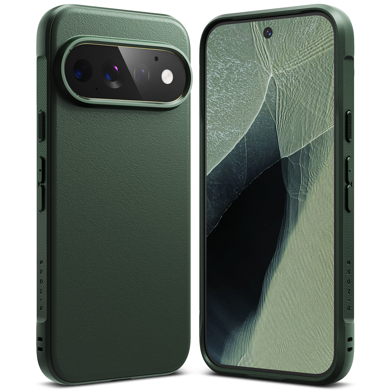 Deksel for Google Pixel 11 Pro, Ringke, Onyx, Mørkegrønn