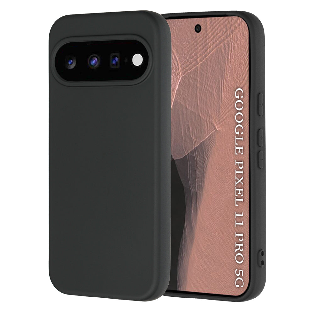 Deksel til Google Pixel 11 Pro, Techsuit, SoftFlex, Svart