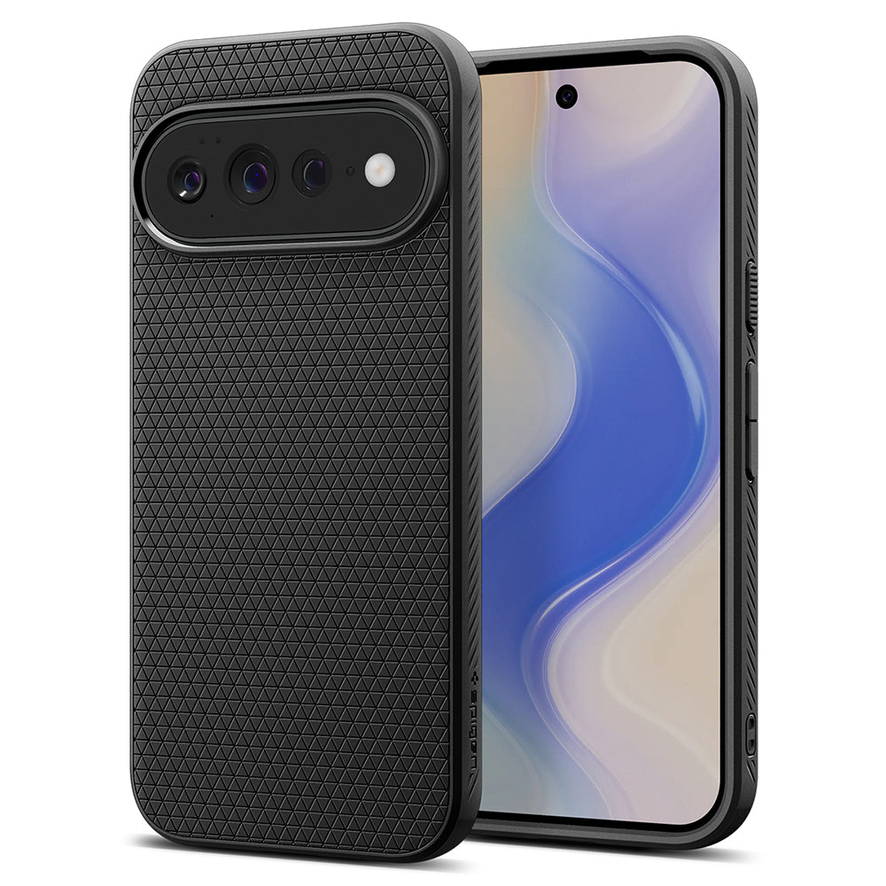 Deksel for Google Pixel 11 Pro XL, Spigen, Liquid Air, Matt svart ACS11448