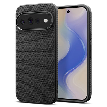 Deksel for Google Pixel 11 Pro XL, Spigen, Liquid Air, Matt svart ACS11448