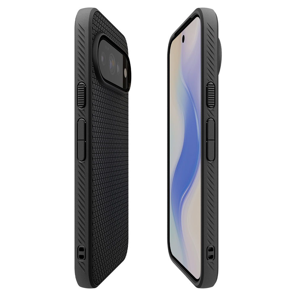 Deksel for Google Pixel 11 Pro XL, Spigen, Liquid Air, Matt svart ACS11448