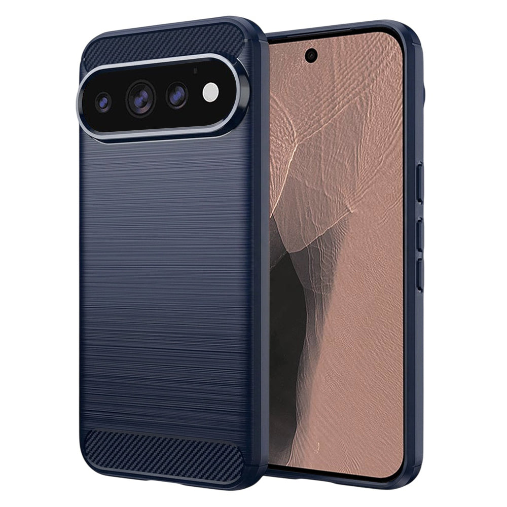 Deksel for Google Pixel 11 Pro XL, Techsuit, Karbon, Blå