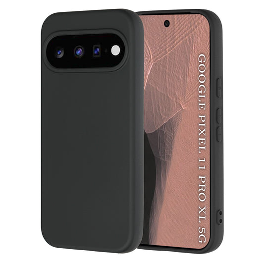 Deksel for Google Pixel 11 Pro XL, Techsuit, SoftFlex, Svart