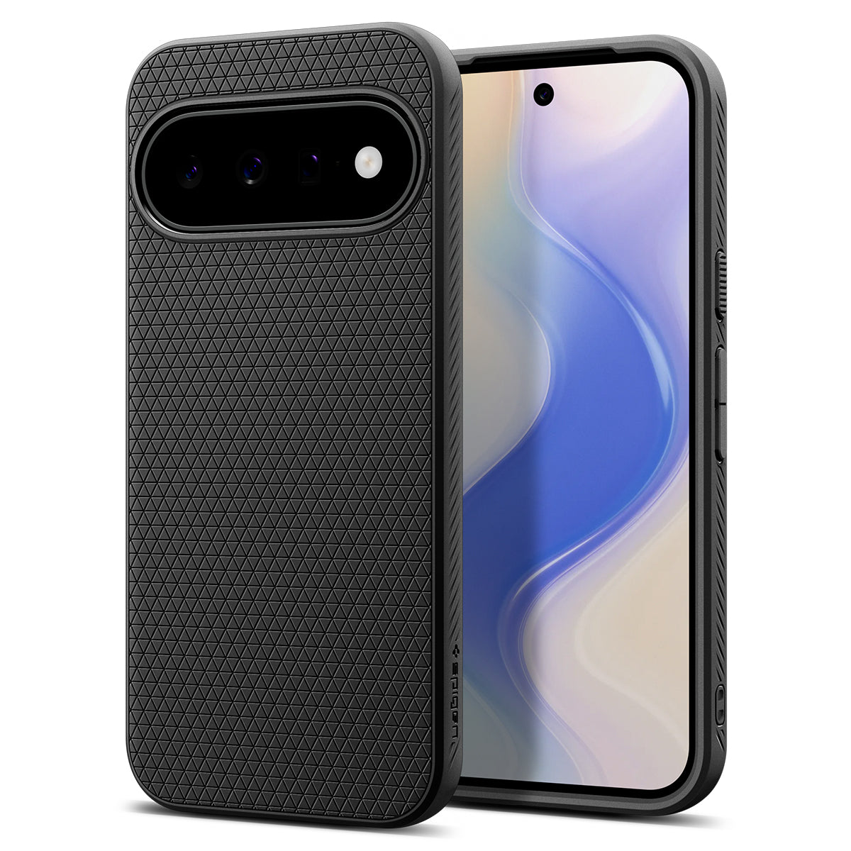 Deksel for Google Pixel 11, Spigen, Liquid Air, Matt svart ACS11438