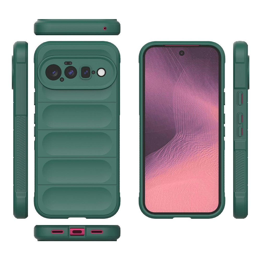 Deksel for Google Pixel 11, Techsuit, Magic Shield, Grønn