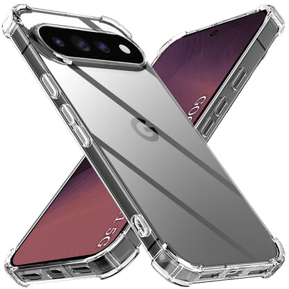 Deksel for Google Pixel 11, Techsuit, Støtsikker Klar, Transparent