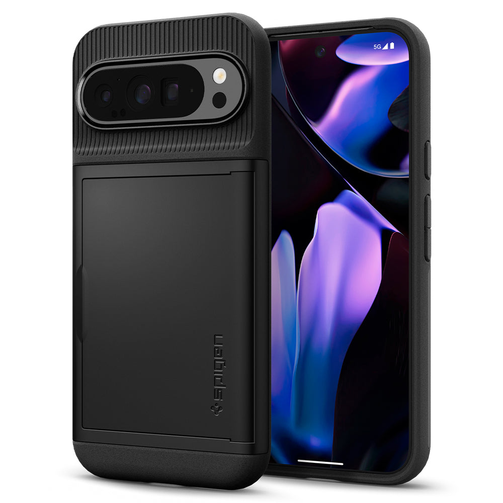 Deksel for Google Pixel 9 Pro XL, Spigen, Slim Armor CS, Svart ACS07729