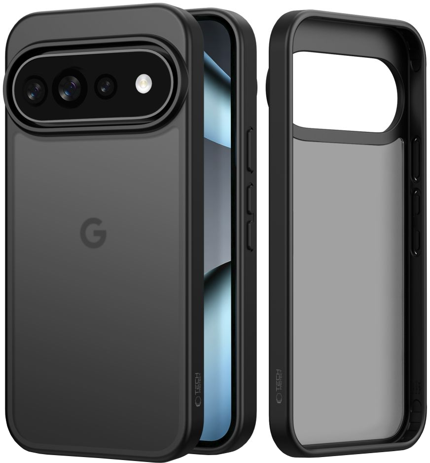 Deksel for Google Pixel 11 Pro / 11 / 10 Pro / 10 / 9, Tech-Protect, Magmat, Matt svart