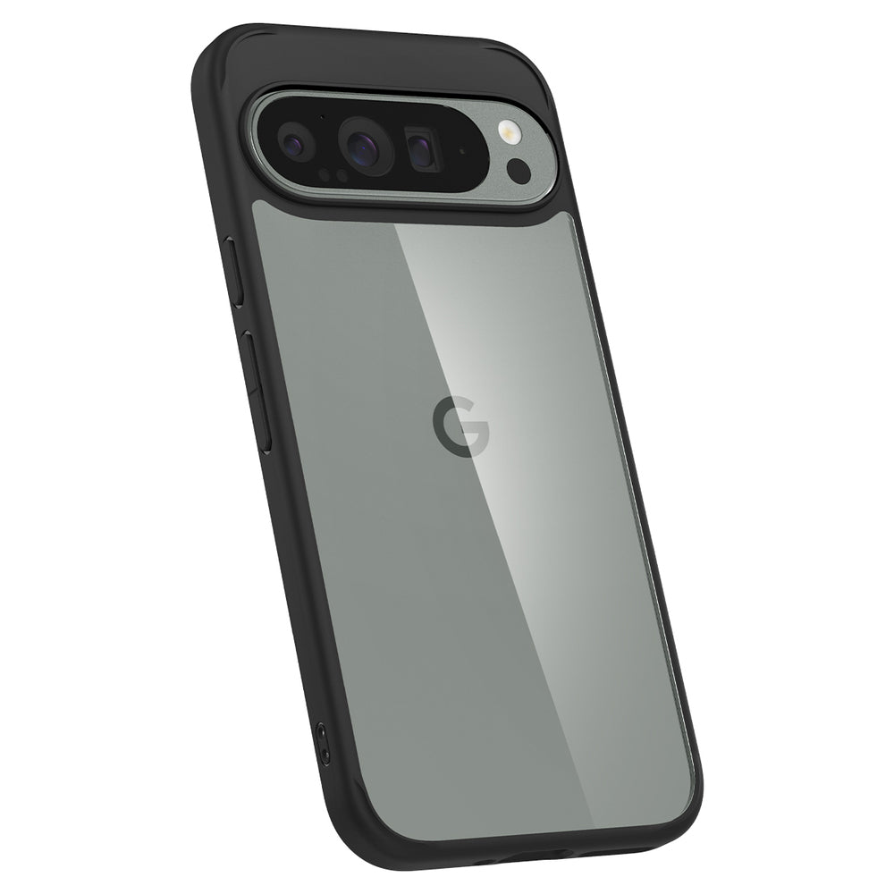 Deksel for Google Pixel 9 Pro XL, Spigen, Ultra Hybrid, Matt Svart ACS07724