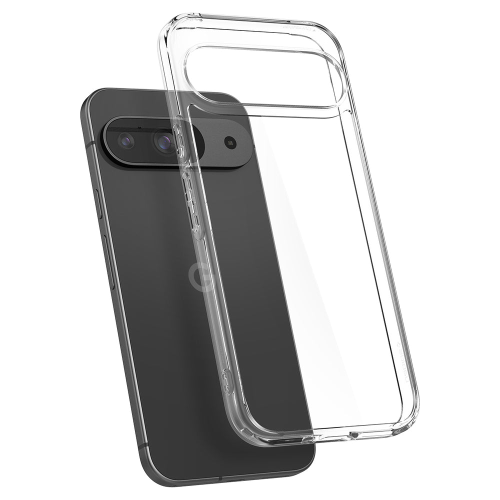 Deksel for Google Pixel 9 / 9 Pro, Spigen, Ultra Hybrid, Transparent ACS07687