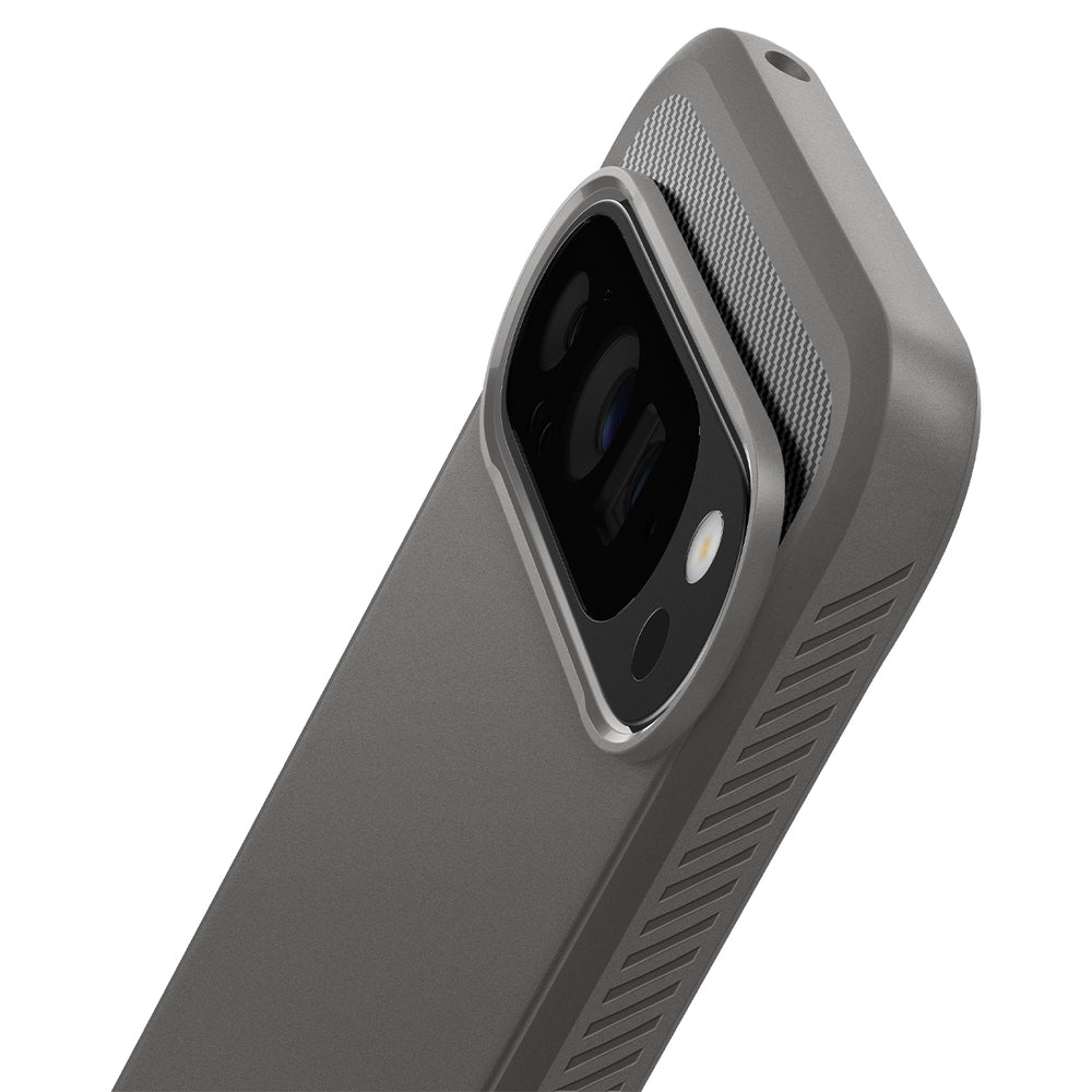 Deksel for Google Pixel 9 Pro XL, Spigen, Rugged Armor, Grå ACS07784