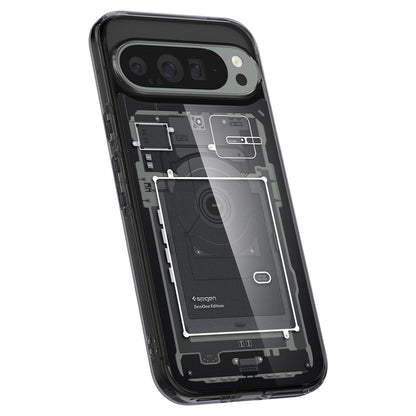 Deksel for Google Pixel 9 Pro XL, Spigen, Ultra Hybrid Zero One, Svart ACS07722