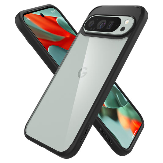 Deksel for Google Pixel 9 Pro XL, Spigen, Ultra Hybrid, Matt Svart ACS07724