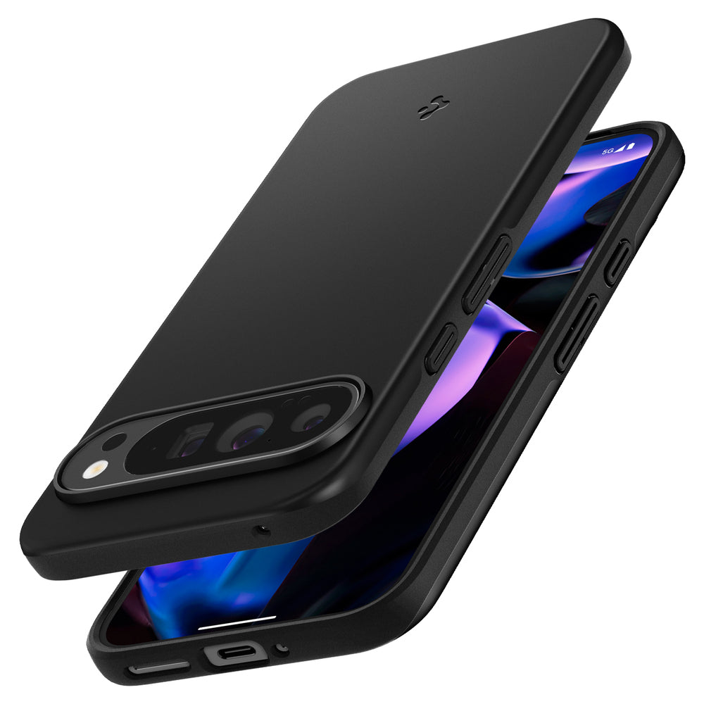 Deksel for Google Pixel 9 Pro XL, Spigen, Thin Fit, Svart ACS07731