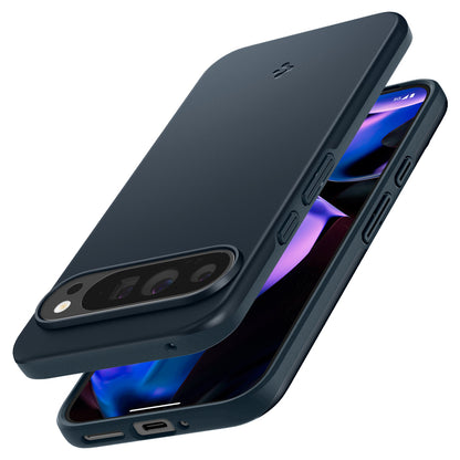 Deksel for Google Pixel 9 Pro XL, Spigen, Thin Fit, Marineblå ACS07732