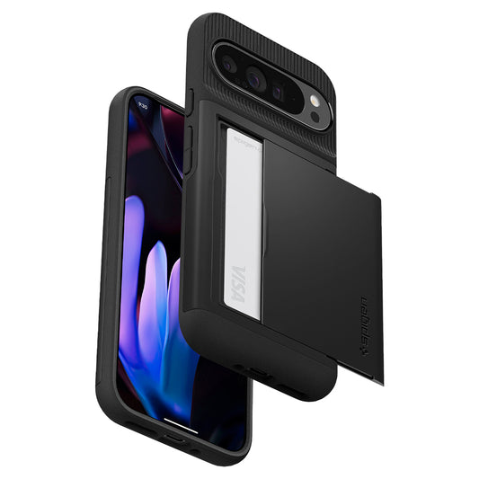 Deksel for Google Pixel 9 Pro XL, Spigen, Slim Armor CS, Svart ACS07729