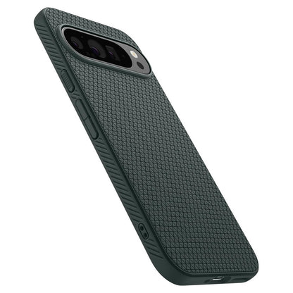 Deksel for Google Pixel 9 Pro XL, Spigen, Liquid Air, Grønn ACS07717