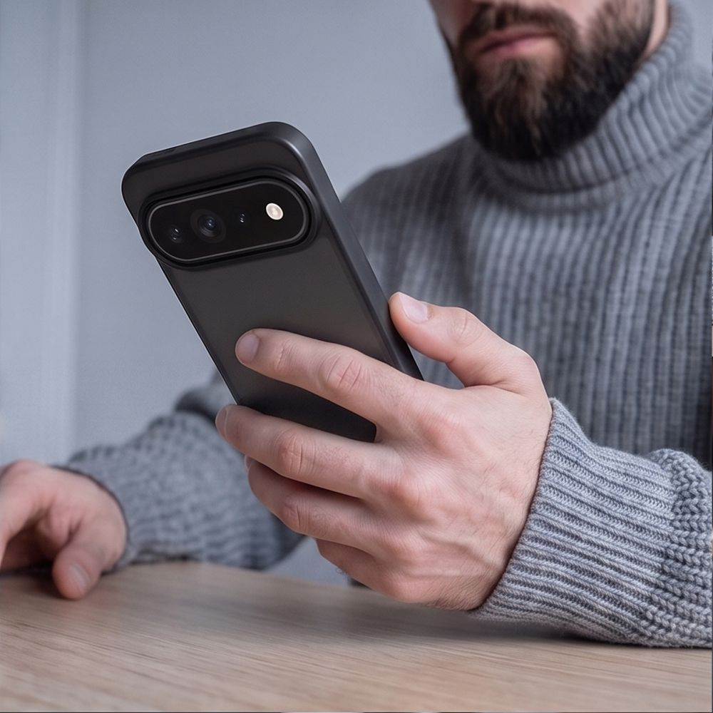 Deksel for Google Pixel 11 Pro / 11 / 10 Pro / 10 / 9, Tech-Protect, Magmat, Matt svart
