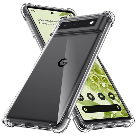Deksel for Google Pixel 6 Pro, Techsuit, Støtsikker Klar, Transparent
