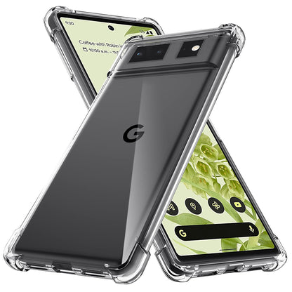 Deksel for Google Pixel 6, Techsuit, Støtsikker Klar, Transparent