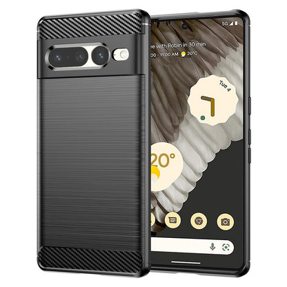 Deksel for Google Pixel 7 Pro, Techsuit, Karbon, Svart