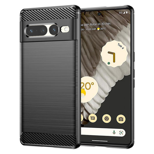 Deksel for Google Pixel 7 Pro, Techsuit, Karbon, Svart