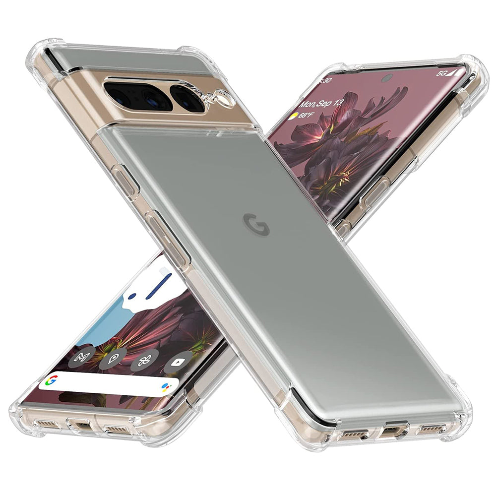 Deksel for Google Pixel 7 Pro, Techsuit, Støtsikker Klar, Transparent