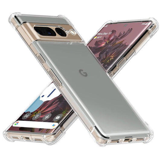 Deksel for Google Pixel 7 Pro, Techsuit, Støtsikker Klar, Transparent