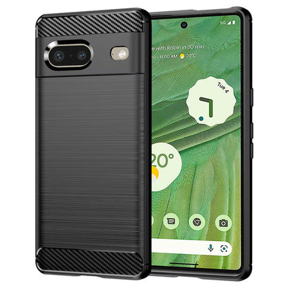 Deksel for Google Pixel 7, Techsuit, Karbon, Svart