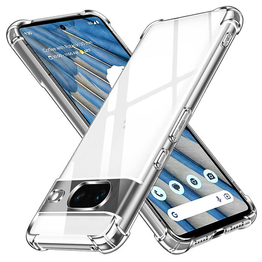 Deksel for Google Pixel 7, Techsuit, Støtsikker Klar, Transparent