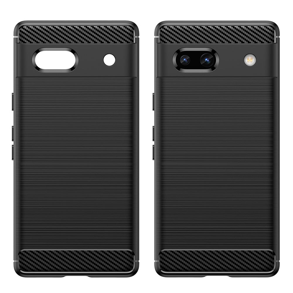 Deksel for Google Pixel 7a, Techsuit, Karbon, Svart