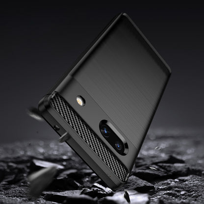 Deksel for Google Pixel 7a, Techsuit, Karbon, Svart