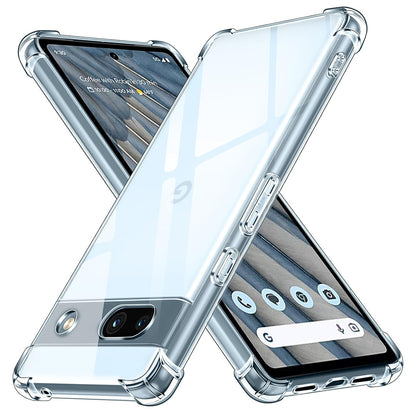 Deksel for Google Pixel 7a, Techsuit, Støtsikker Klar, Transparent