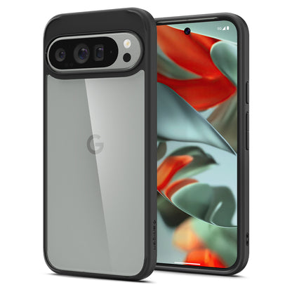Deksel for Google Pixel 9 Pro XL, Spigen, Ultra Hybrid, Matt Svart ACS07724