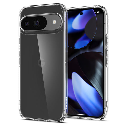 Deksel for Google Pixel 9 / 9 Pro, Spigen, Ultra Hybrid, Transparent ACS07687