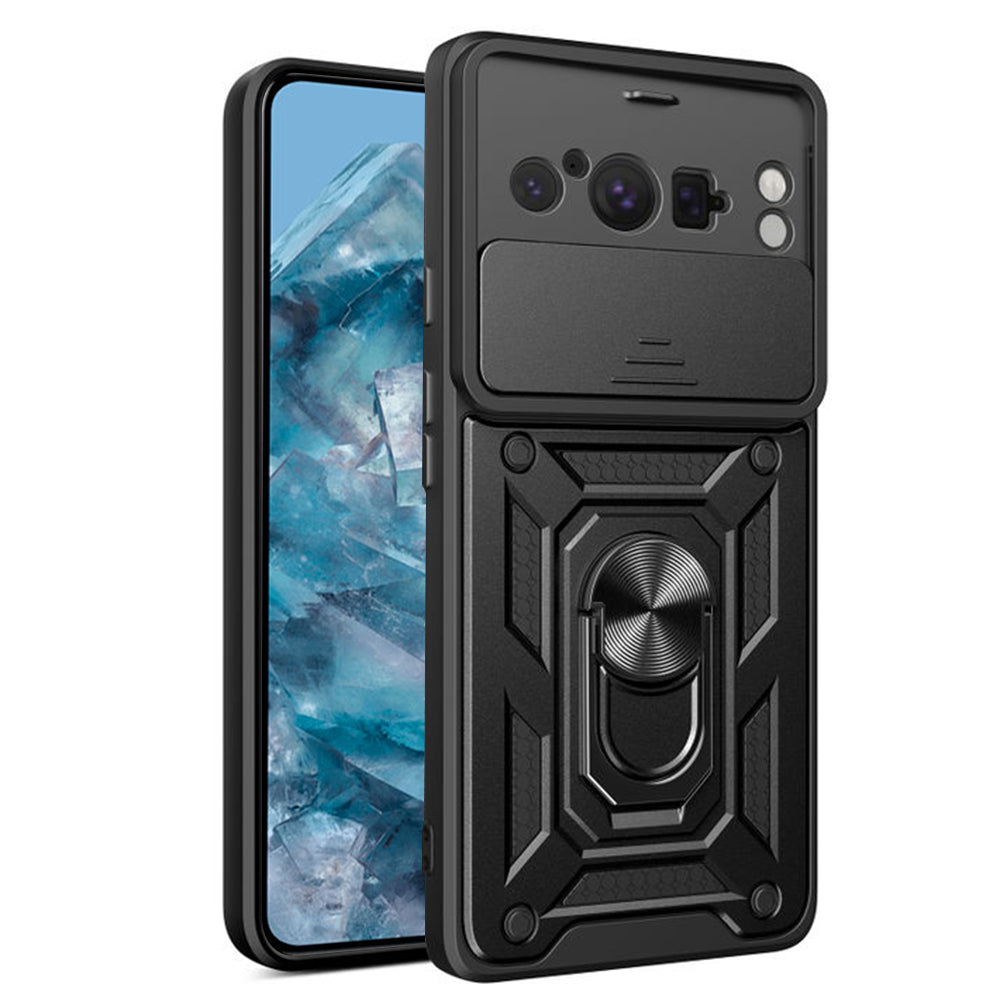 Deksel for Google Pixel 8 Pro, Techsuit, CamShield, Svart