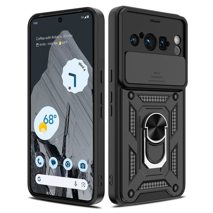 Deksel for Google Pixel 8 Pro, Techsuit, CamShield, Svart