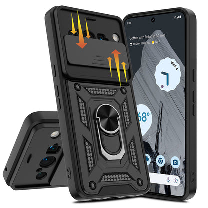 Deksel for Google Pixel 8 Pro, Techsuit, CamShield, Svart