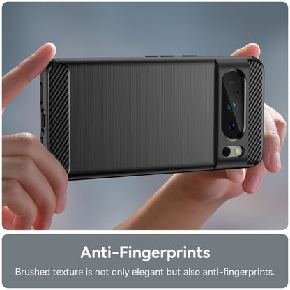 Deksel for Google Pixel 8 Pro, Techsuit, Karbon, Svart