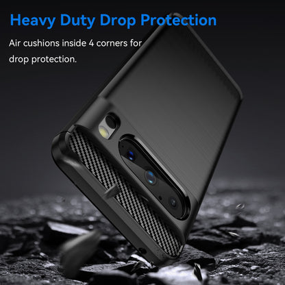 Deksel for Google Pixel 8 Pro, Techsuit, Karbon, Svart