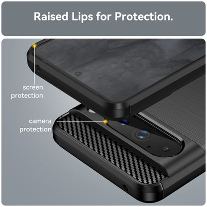 Deksel for Google Pixel 8 Pro, Techsuit, Karbon, Svart