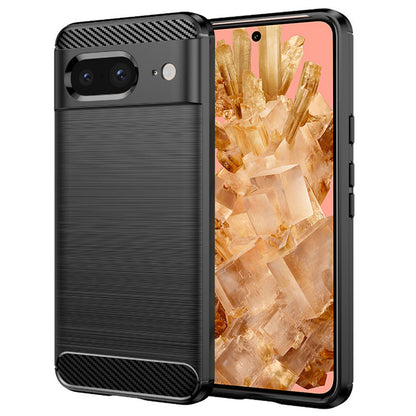 Deksel for Google Pixel 8, Techsuit, Karbon, Svart