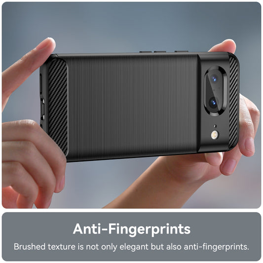 Deksel for Google Pixel 8, Techsuit, Karbon, Svart