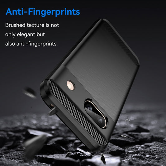 Deksel for Google Pixel 8a, Techsuit, Karbon, Svart