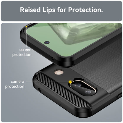 Deksel for Google Pixel 8a, Techsuit, Karbon, Svart