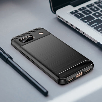 Deksel for Google Pixel 8a, Techsuit, Karbon, Svart