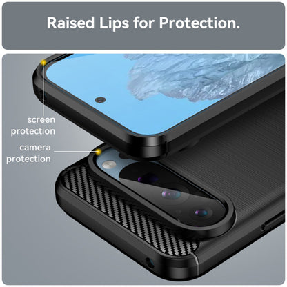 Deksel for Google Pixel 9 / 9 Pro, Techsuit, Karbon, Svart