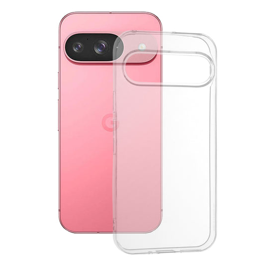Deksel for Google Pixel 9 / 9 Pro, Techsuit, Klar, Transparent