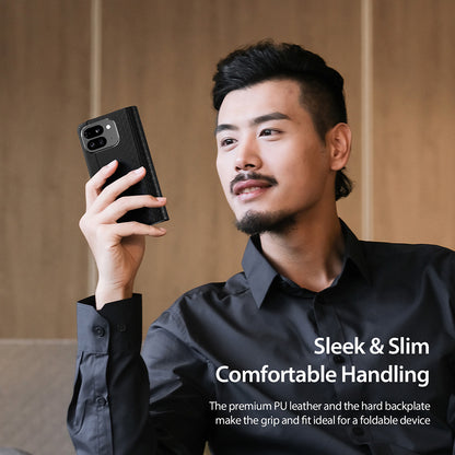 Deksel for Google Pixel 9 Pro Fold, DUX DUCIS, Glitrende, Rosa
