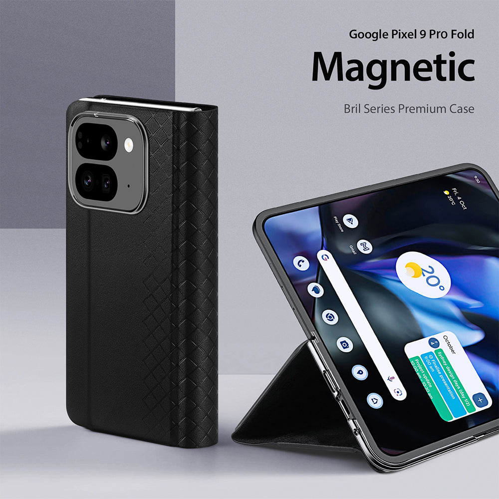 Deksel for Google Pixel 9 Pro Fold, DUX DUCIS, Glitrende, Rosa